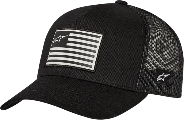 Zászlós Snapback sapka, fekete, 1, nordicamoto.ro