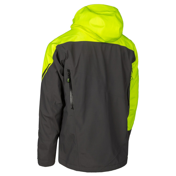 Klim Storm nem bélelt motoros dzseki, fekete – Hi-Vis, 33, nordicamoto.ro