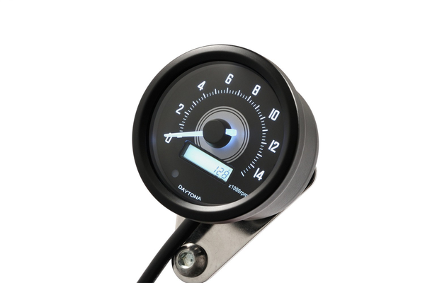 Tachometer Black, 1, nordicamoto.ro