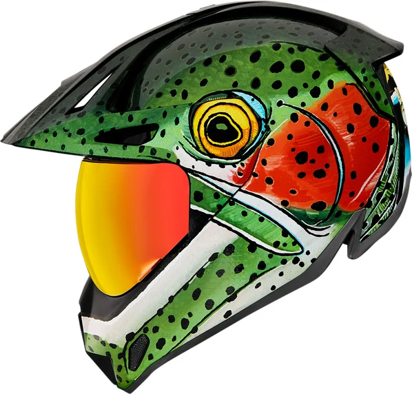 Casca Icon Variant Pro Bug Chucker Green XS, 10, nordicamoto.ro