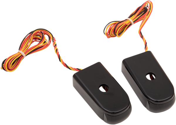 Fender Strut Led Marker Lights Black, 2, nordicamoto.ro