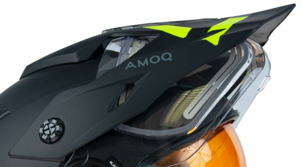 AMOQ adapter, Peak, fekete/sárga, 1, nordicamoto.ro