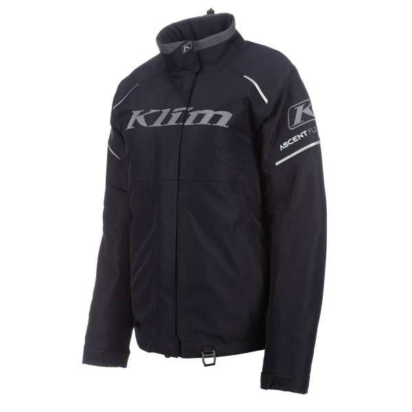Klim Flare fekete – aszfalt színű női motoros kabát, 1, nordicamoto.ro