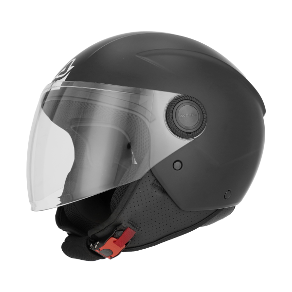 Acerbis Brezza Jet gyermek sisak, fekete, 52-es méret, 1, nordicamoto.ro