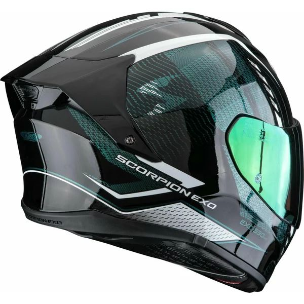 SCORPION EXO-530 AIR THERAS S teljes arcú sisak – Fekete/Kaméleon/Fehér, 5, nordicamoto.ro