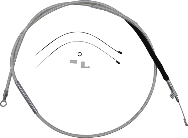 High-efficiency Braided Sterling Chromite Ii® Clutch Cable Silver, 1, nordicamoto.ro