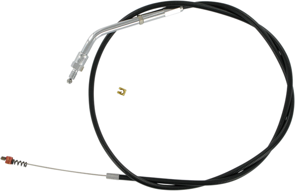 Black Vinyl Throttle/idle Cable Black Standard, 1, nordicamoto.ro