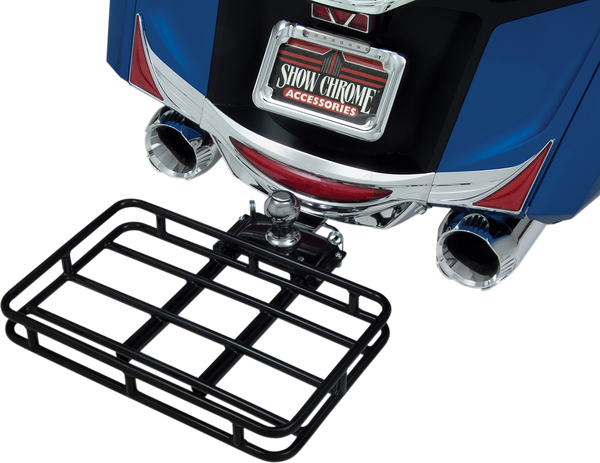 Universal Trailer Hitch Rack Black, Powder-coated, 1, nordicamoto.ro
