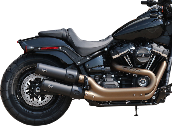 Grand National Slip-on Mufflers Black, 1, nordicamoto.ro