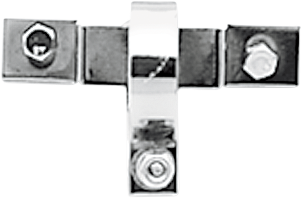 Exhaust Bracket Chrome, 1, nordicamoto.ro