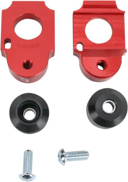Axle Block Sliders Red, 1, nordicamoto.ro