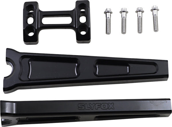 Handlebar Riser Kit Black, 2, nordicamoto.ro