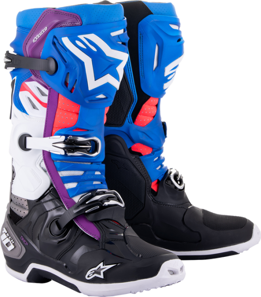 Tech 10 Supervented Boots Black 43, 3, nordicamoto.ro