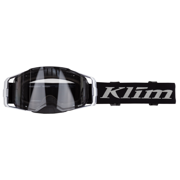 Ochelari Klim Edge Off-Road FOCUS METALLIC SILVER CLEAR LENS, 10, nordicamoto.ro