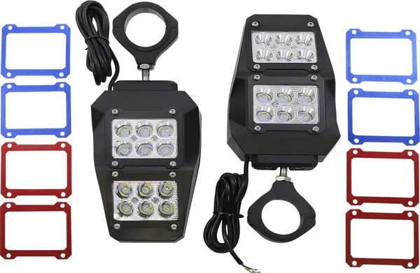 MOOSE RACING Led Lighted Mirror Black, 4, nordicamoto.ro