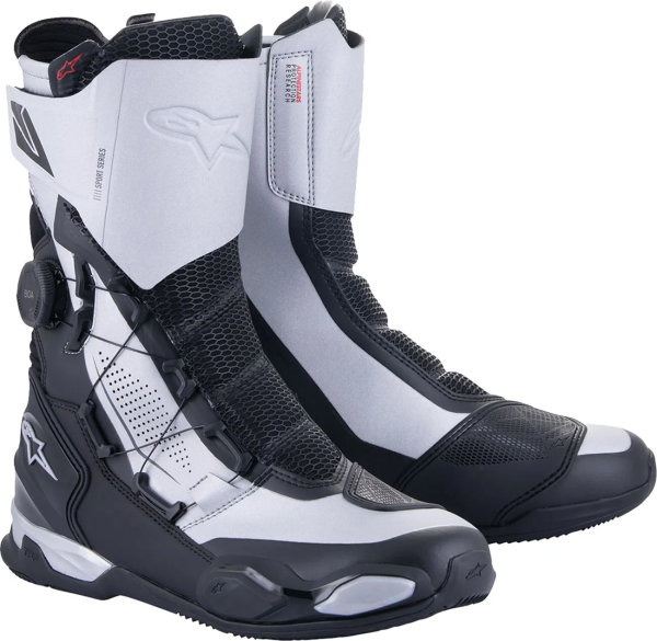 Alpinestars Sp-x Boa csizma, fekete/fehér, 1, nordicamoto.ro