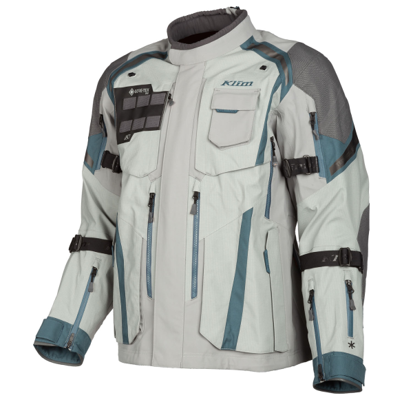 Geaca Moto Textila Klim Badlands Pro A3 Monument Gray - Petrol, 16, nordicamoto.ro
