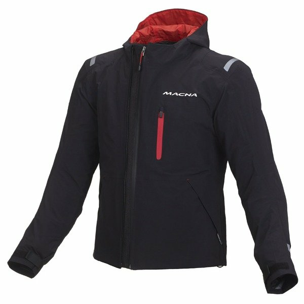 Geaca textil impermeabila MACNA REFUGEE Negru L, 8, nordicamoto.ro