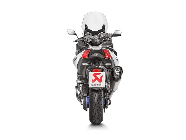 Racing Line Full Exhaust System Scooter Silver, Black, 3, nordicamoto.ro