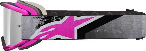Ochelari Alpinestars Vision 8 Lahnd Gray/Pink/Silver ONE SIZE, 5, nordicamoto.ro