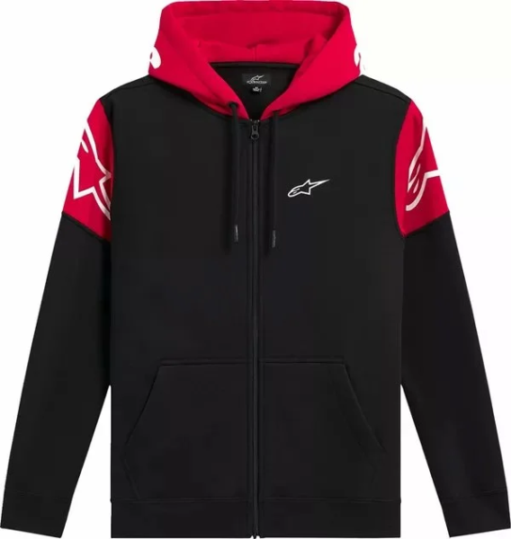 Alpinestars Velocity Zip Hoodie Black  2XL, 1, nordicamoto.ro