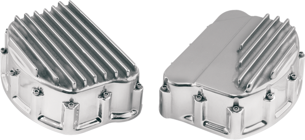 Finned Rocker Covers Polished, 1, nordicamoto.ro