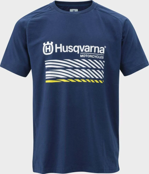 Husqvarna Accelerate póló, sötétkék, XXL, 1, nordicamoto.ro