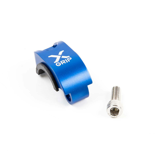 Braktec X-Grip kuplung-/fékpumpa-tartó Husqvarna/GasGas modellekhez, kék, 1, nordicamoto.ro