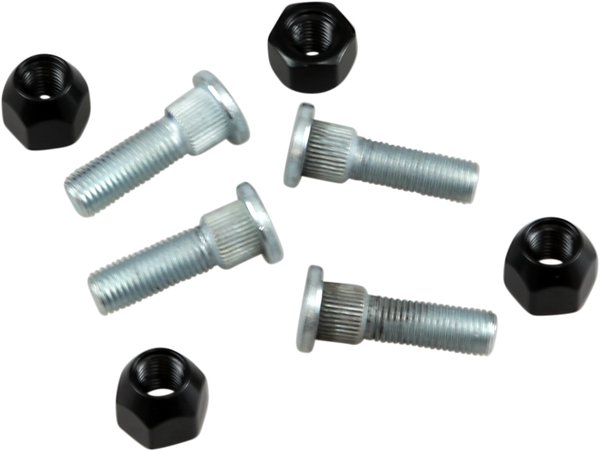 Wheel Stud/nut Kit Silver, 1, nordicamoto.ro