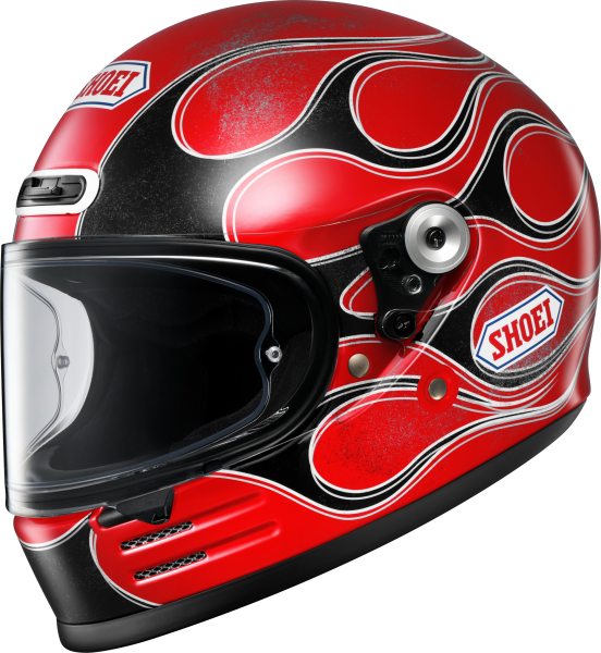 SHOEI GLAMSTER06 BLAST TC-1 teljes arcú sisak, piros/fehér, S-es méret, 1, nordicamoto.ro