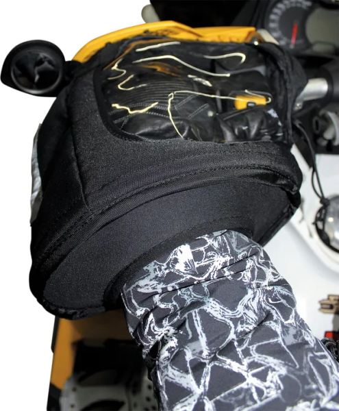 Snowmobile Muffs With Window Black, 2, nordicamoto.ro