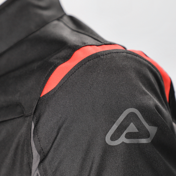 Acerbis Ce X-mat 2.0 kabát, fekete/piros, L, 2, nordicamoto.ro