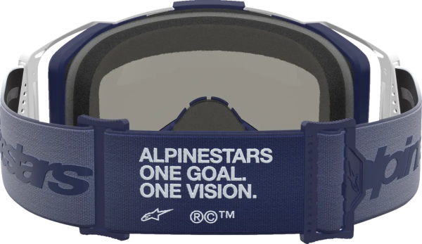 Alpinestars Vision 8 borostyánsárga–kék–fehér színű, színezett lencsés védőszemüveg, 2, nordicamoto.ro