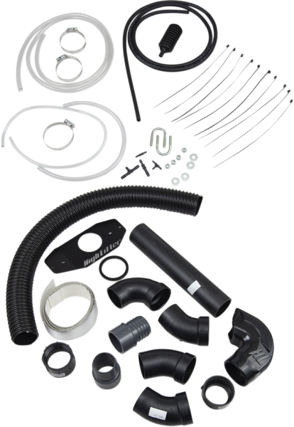 Atv Snorkel Kit Black, Silver, 1, nordicamoto.ro