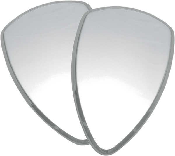 Mini Teardrop Engine Cover Chrome, 2, nordicamoto.ro