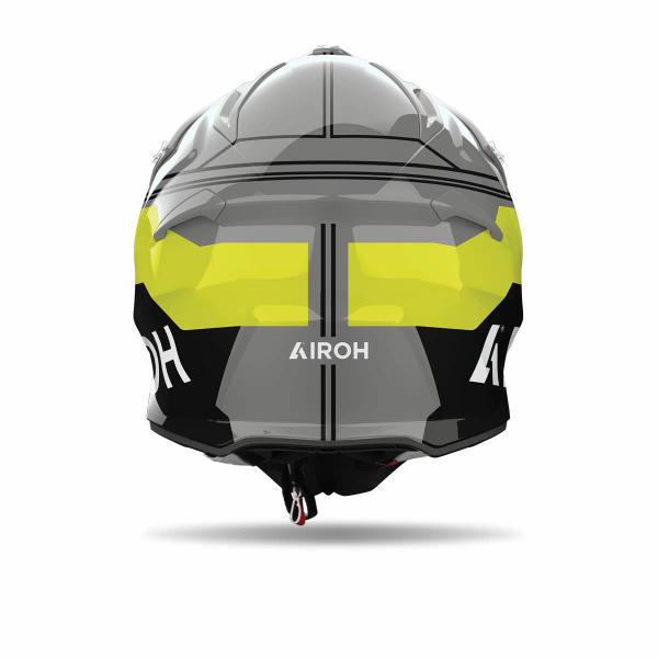 Airoh Aviator Ace 2 Fury Yellow Gloss motokrossz sisak, sárga/szürke, XL, 2, nordicamoto.ro