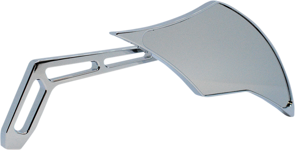 Billet Aluminum Mirrors With Clear Glass Silver, 2, nordicamoto.ro