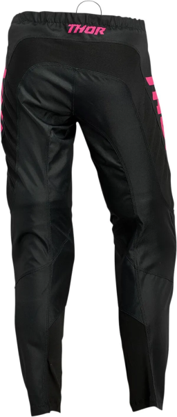 Pantaloni Dama Thor Sector Minimal Black/Fluo Pink 13/14, 2, nordicamoto.ro