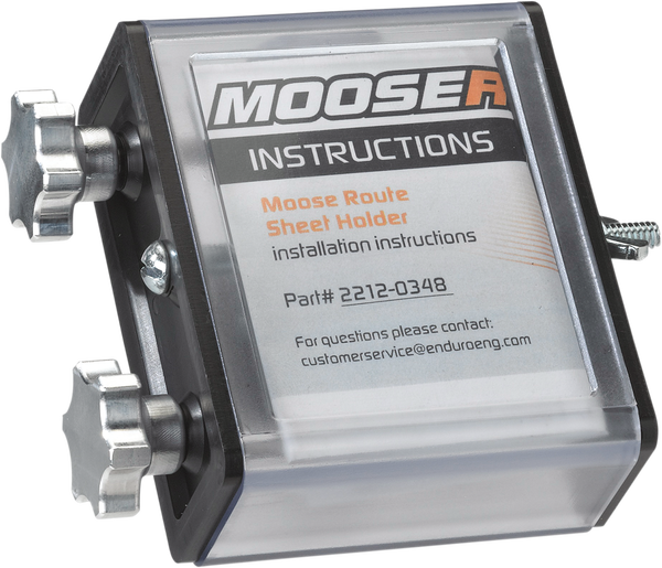 MOOSE RACING Side Load Route Sheet Holder, 1, nordicamoto.ro