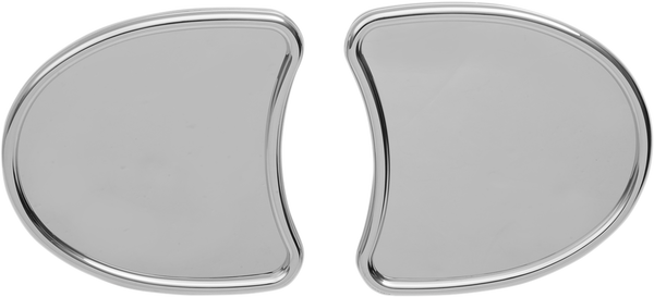 Fairing Mount Mirrors Silver, Chrome, 1, nordicamoto.ro