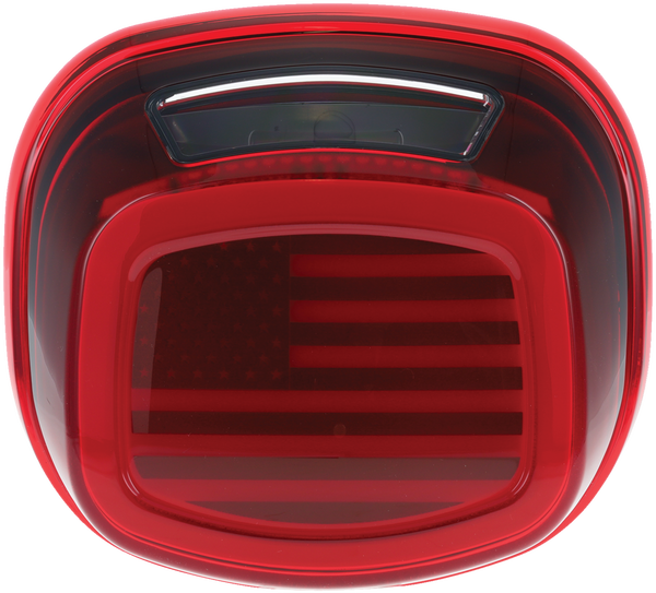 Tracer Us Flag Led Taillights Red, 1, nordicamoto.ro
