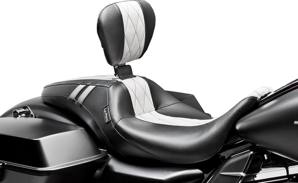 Outcast Gt Seat White, Black, 1, nordicamoto.ro