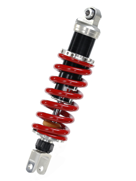 Emulsion Mono Gas Shock Adjustable Length Silver, Red, Black, 1, nordicamoto.ro