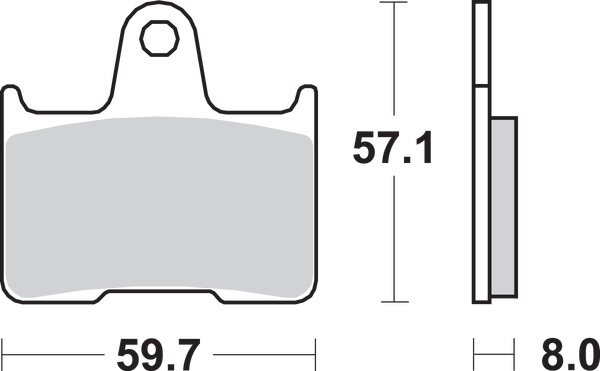 Sintered Metal Harley/Buell fékbetétek, 1, nordicamoto.ro