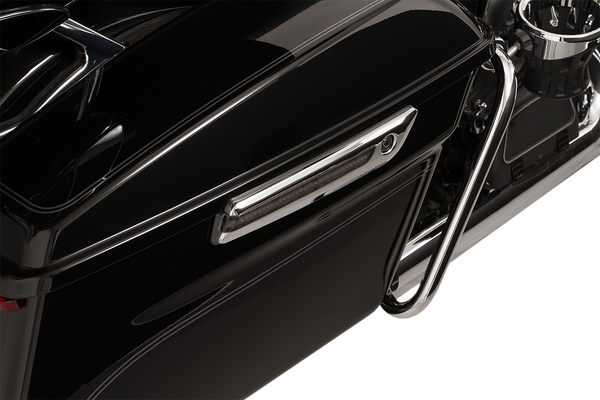 Led Saddlebag Hinge Covers Silver, 3, nordicamoto.ro