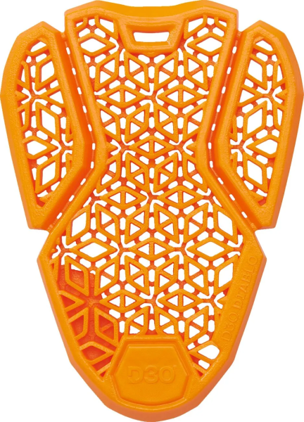 ICON D3o Diablo Level 2 Hip Guards Orange, 3, nordicamoto.ro