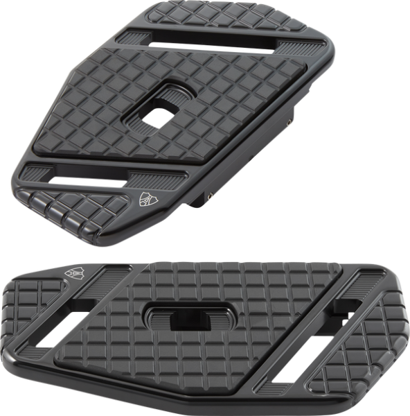 Speedliner Passenger Floorboards Black, 2, nordicamoto.ro