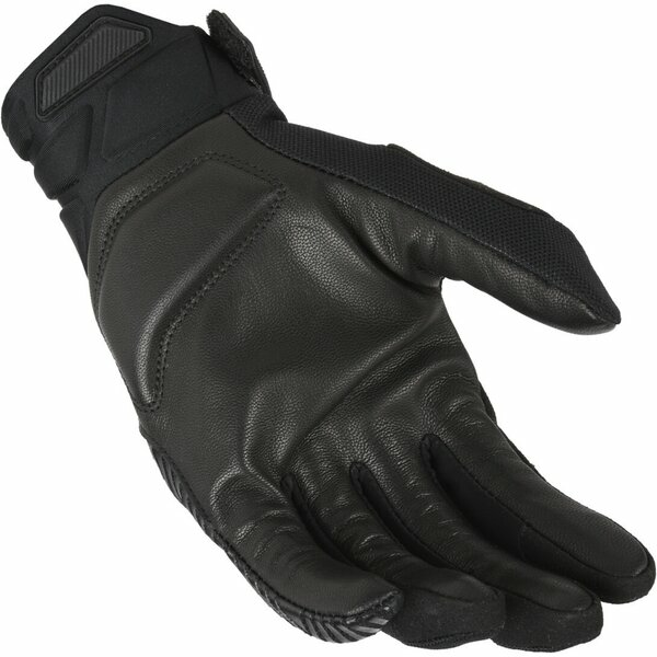Manusi de piele dama MACNA OBTAIN LEATHER S Negru/Verde mentă, 8, nordicamoto.ro