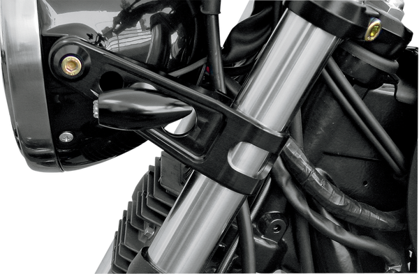 Series 900 Headlight Brackets Black, 1, nordicamoto.ro