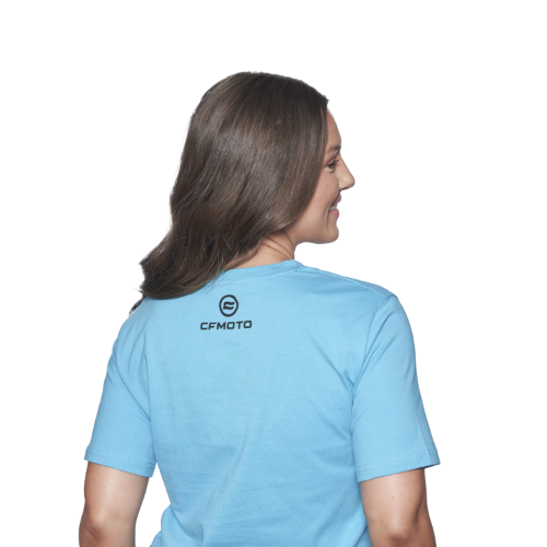 TRICOU CFMOTO LOGO – ALBASTRU / NEGRU, 6, nordicamoto.ro
